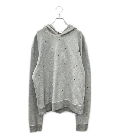 美品 VALENTINO プルオーバーパーカー スタッズ 1V3MF22U8PY レディース SIZE XXL ヴァレンティノ