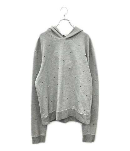 美品 VALENTINO プルオーバーパーカー スタッズ 1V3MF22U8PY レディース SIZE XXL ヴァレンティノ