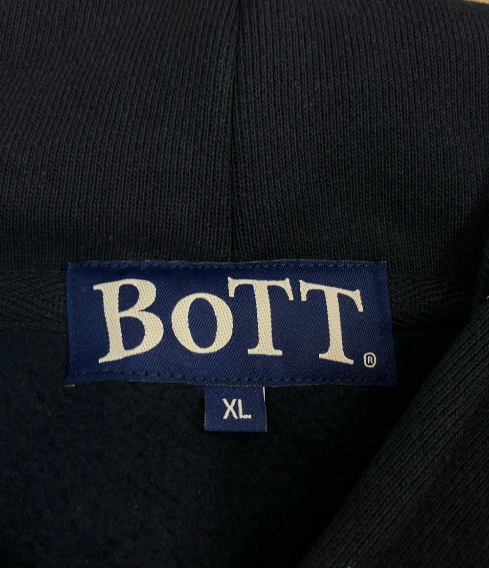 BOTT 長袖パーカー OGロゴ 袖口リブ ジップアップ スウェット 25AW OG Logo Zip Hoodie 254BoTT09 メンズ SIZE XL ボット