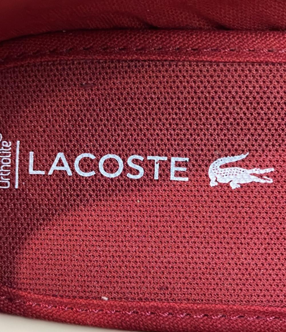 美品 ラコステ スリッポン レディース SIZE UK4 (M) LACOSTE