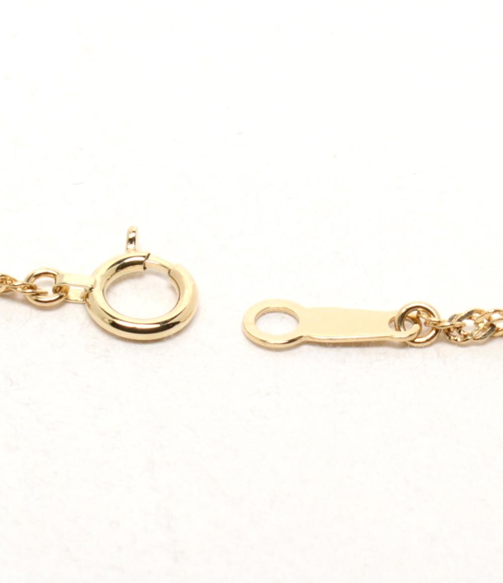 美品 ネックレス K18 クンツァイト レディース
