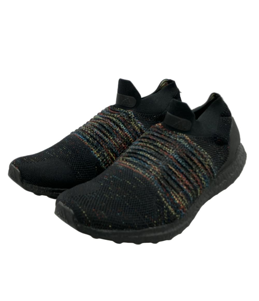 美品 adidas ランニングシューズ ウルトラブースト レースレス B37685 メンズ SIZE 27.5 アディダス