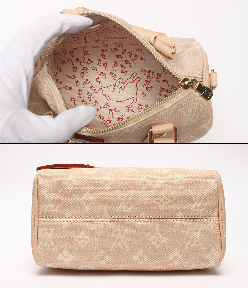 美品 LOUIS VUITTON Grace Coddington 2wayハンドバッグ ショルダーバッグ 斜め掛け スピーディ バンドリエール 20 ミャオグラム M15151 レディース