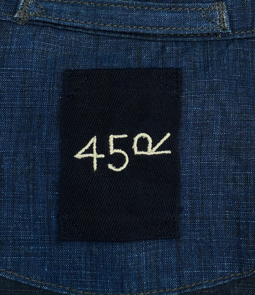 45rpm リネン デニムジャケット レディース SIZE 2 (M) 45アールピーエム