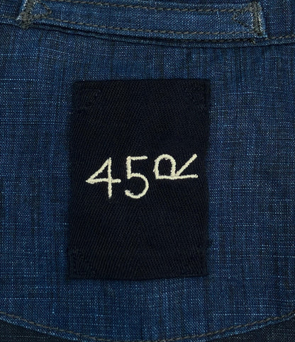45rpm リネン デニムジャケット レディース SIZE 2 (M) 45アールピーエム