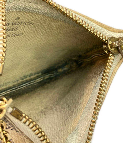 LOUIS VUITTON コインケース キーリング付き ダミエアズール ポシェットクレ N62659 メンズ レディース ルイ・ヴィトン