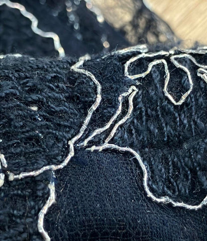 TADASHI SHOJI 半袖 刺繍ワンピース レディース SIZE 2 タダシショージ