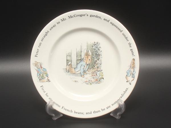ウェッジウッド プレート 皿 20cm ピーターラビット WEDGWOOD