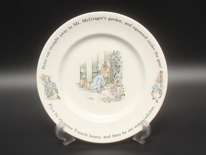 ウェッジウッド プレート 皿 20cm ピーターラビット WEDGWOOD