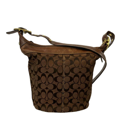 COACH ショルダーバッグ 肩掛け シグネチャー ブリーカー ダッフル 11437 レディース コーチ