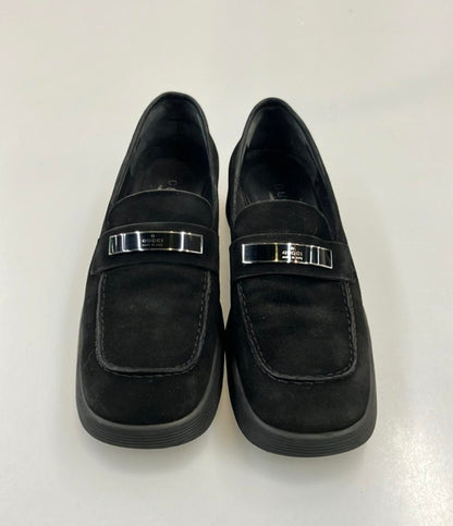 GUCCI ローファー スエード レディース SIZE 38 (25cm) グッチ