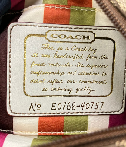 COACH ハンドバッグ アクセサリーポーチ シグネチャー 40757 レディース コーチ