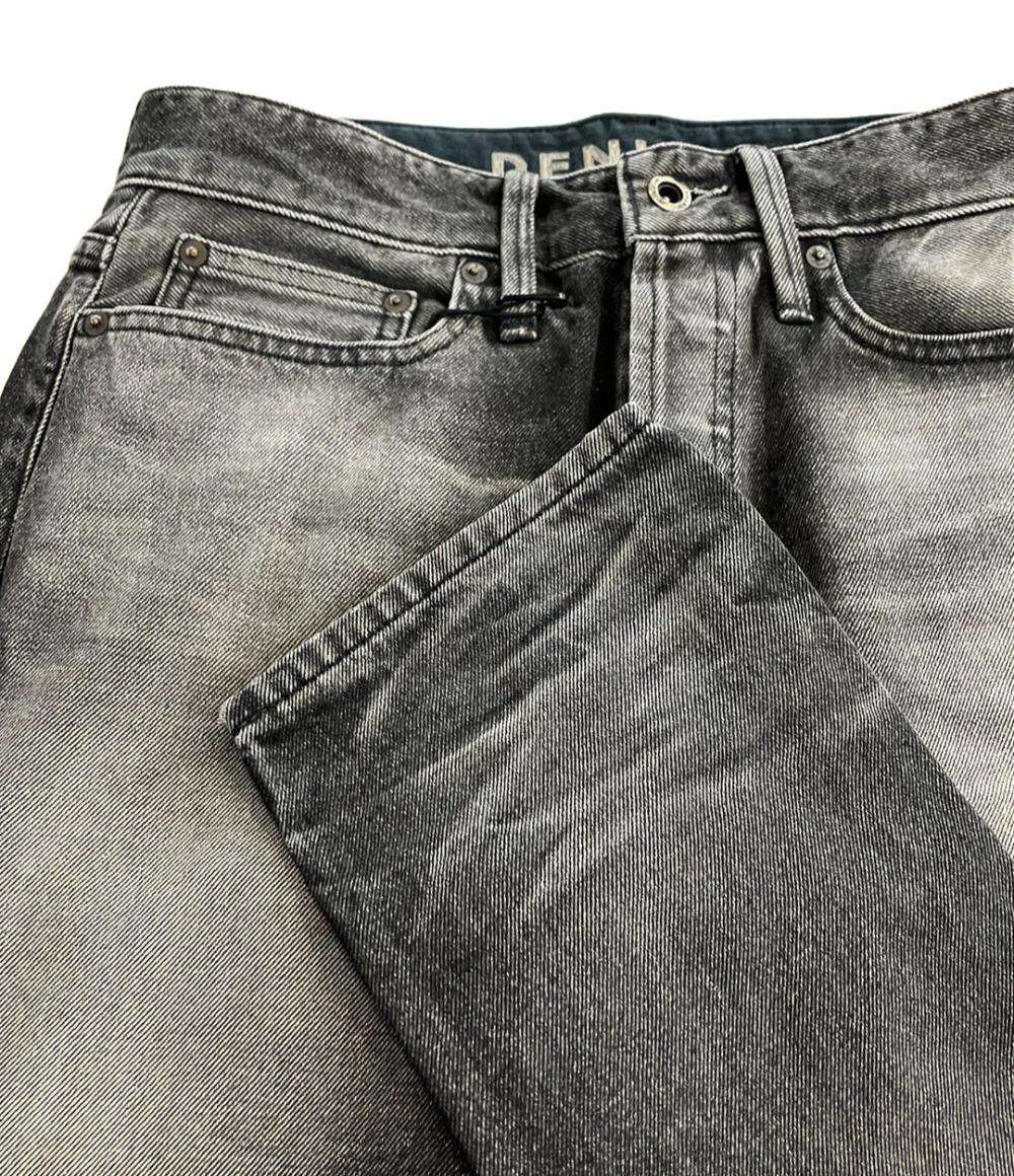 美品 デンハム デニムパンツ ジーンズ ダメージ加工 FORGE MIJ GRY 01231111003 メンズ SIZE 29 (S) DENHAM