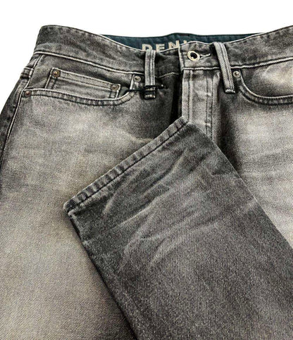 美品 デンハム デニムパンツ ジーンズ ダメージ加工 FORGE MIJ GRY 01231111003 メンズ SIZE 29 (S) DENHAM