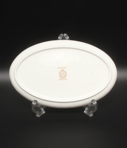 美品 Minton オーバルトレイ 皿 22cm ハドンホール ミントン
