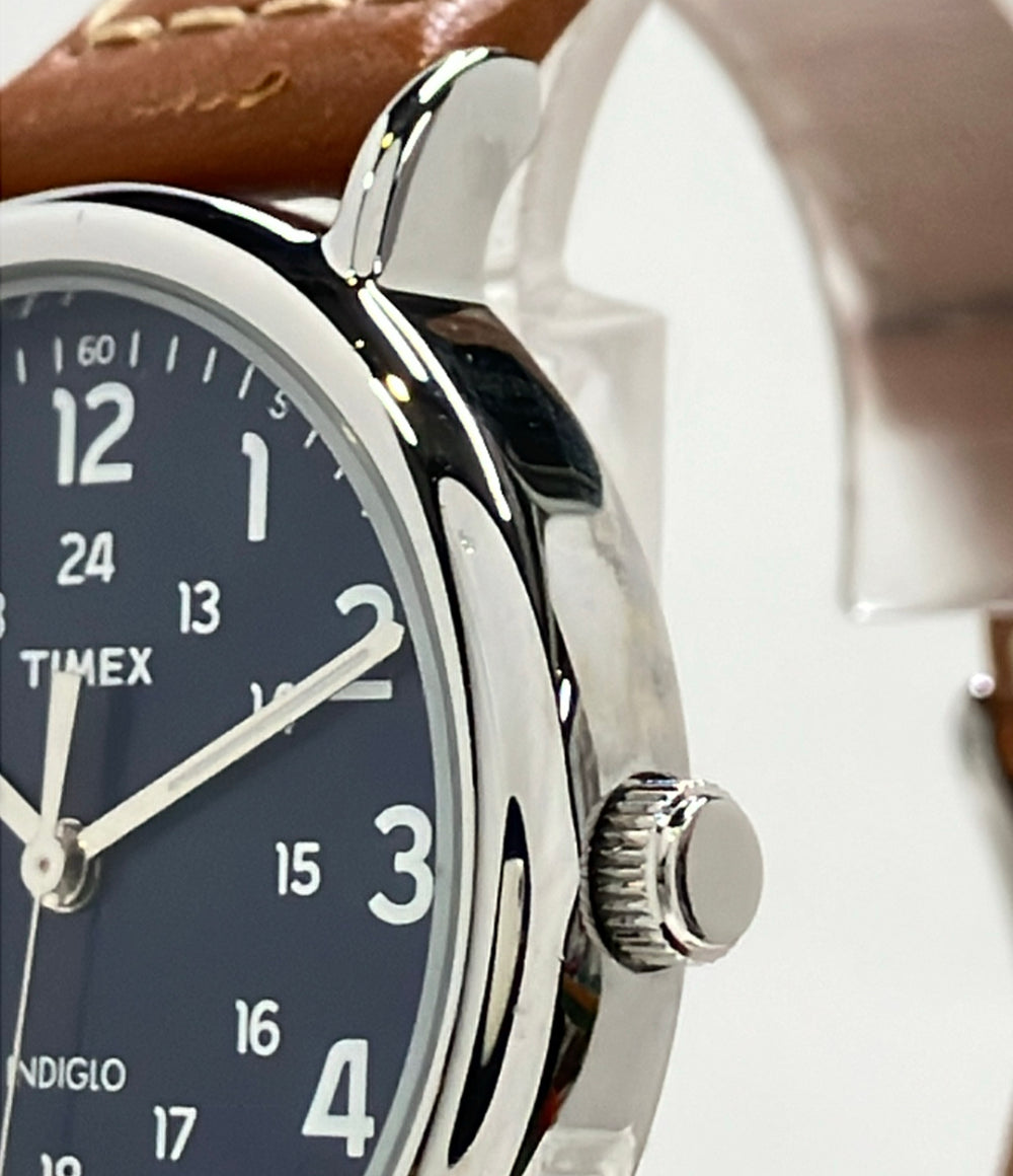 TIMEX 腕時計 クオーツ ネイビー TW2R42500 メンズ タイメックス
