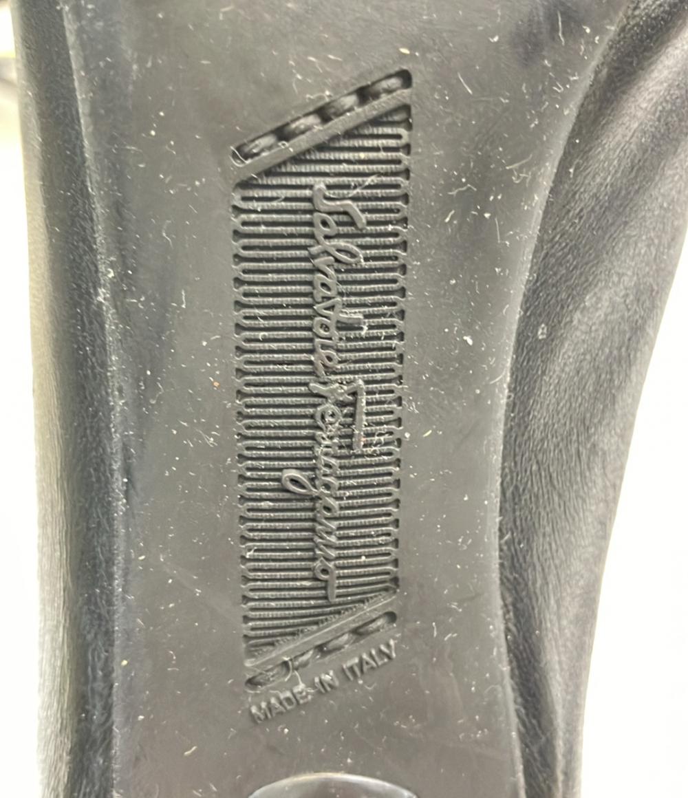 訳あり サルヴァトーレフェラガモ ロングブーツ レディース SIZE 6 1/2 (L) Salvatore Ferragamo