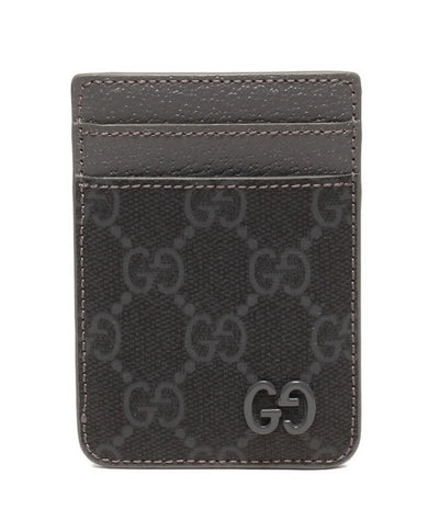 美品 グッチ スマートフォン用 マグネットカードケース GGスプリーム 817197 ユニセックス GUCCI