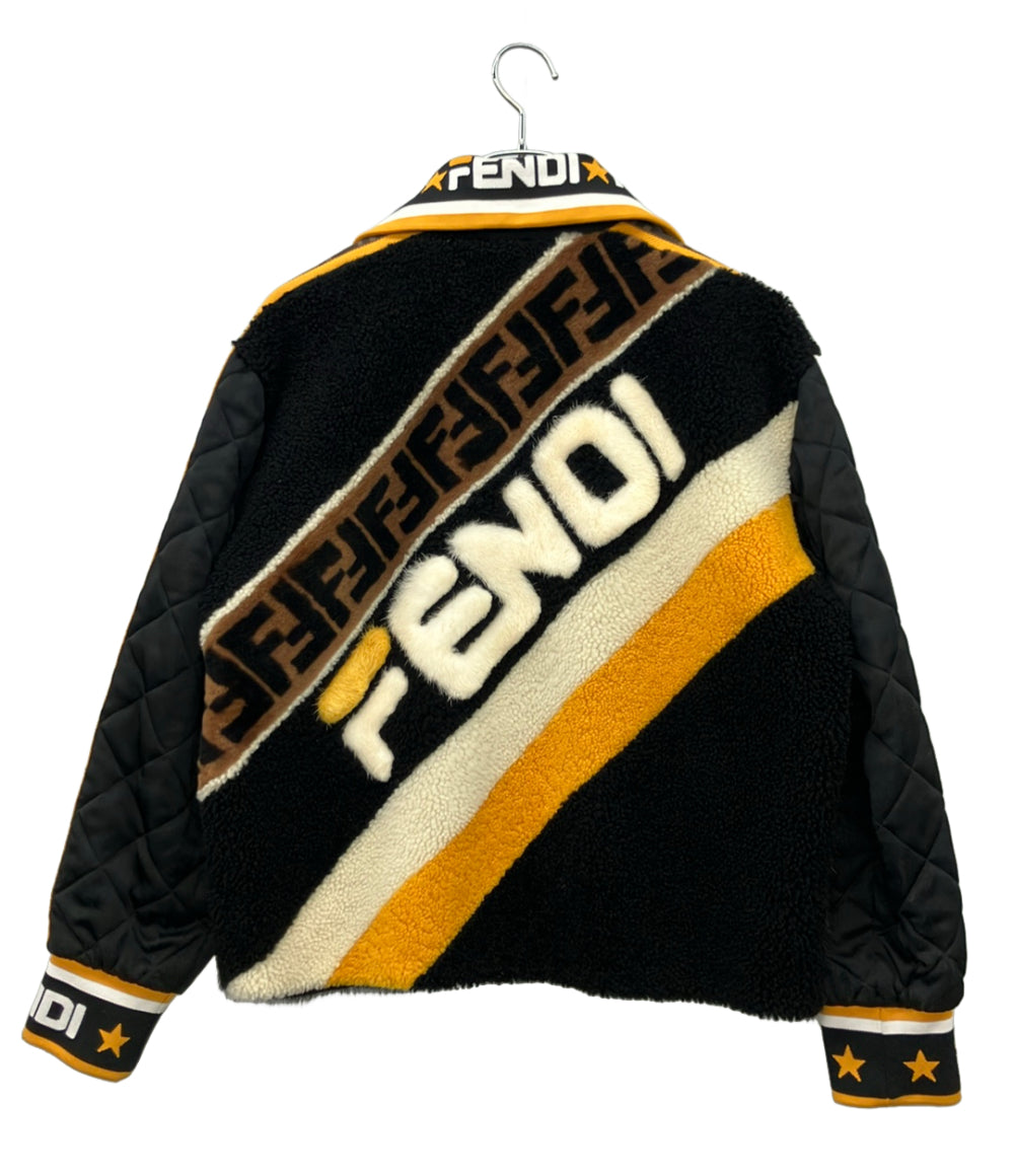 FENDI FILA ミンクファージャケット リバーシブル FNE67G A61U F0C8G メンズ SIZE 40 (M) フェンディ フィラ