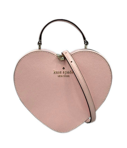 美品 Kate Spade 2way ハンドバッグ ショルダーバッグ 斜め掛け ハート クロスボディ レディース ケイトスペード