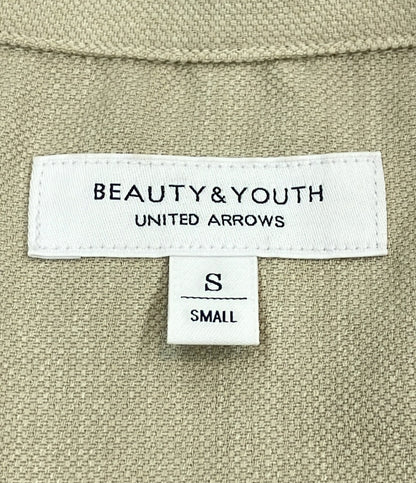 美品 ビューティ&ユース オープンカラー半袖シャツ UNITED ARROWS 1216-149-2468 メンズ SIZE S (S) BEAUTY&YOUTH