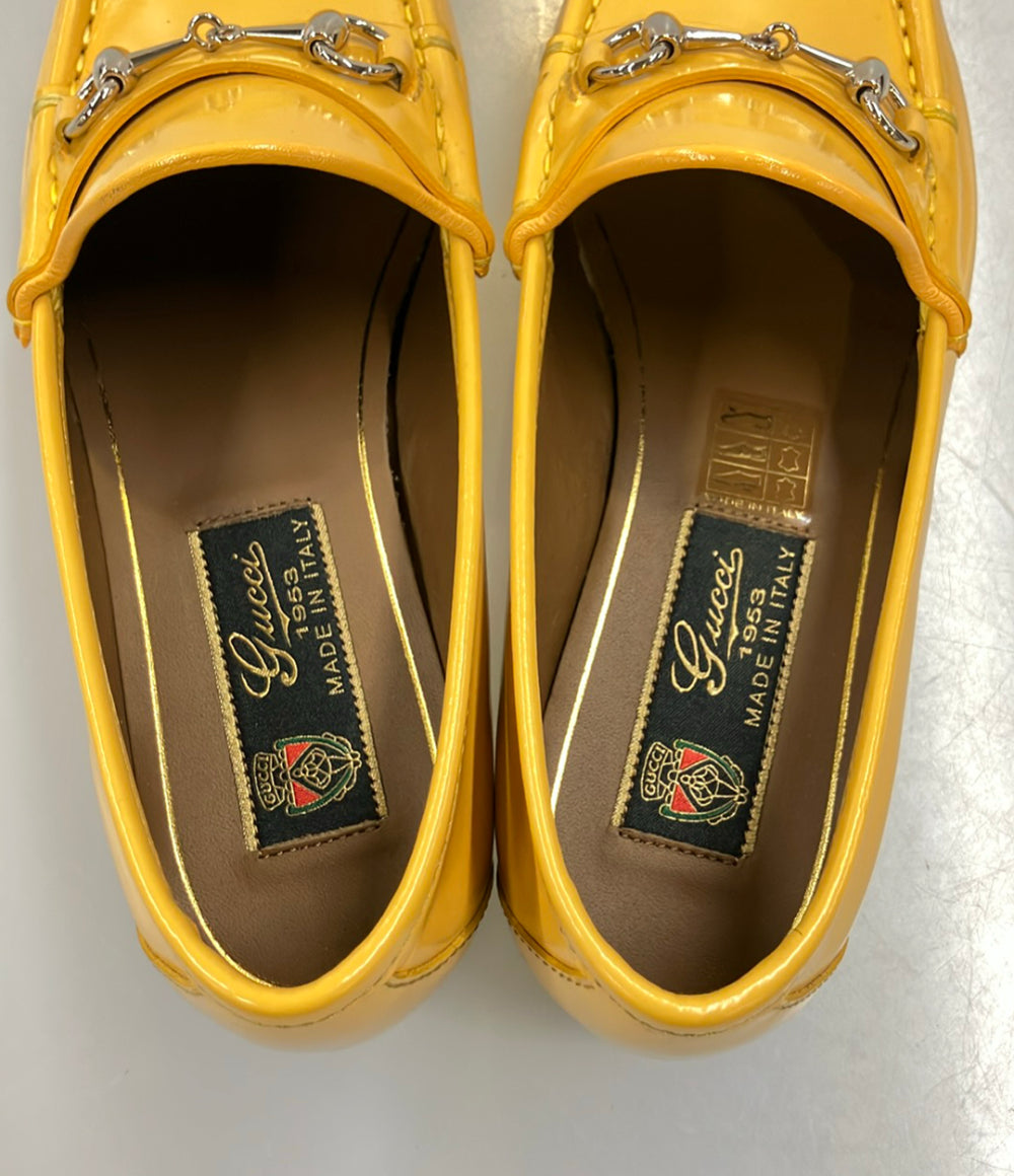 美品 GUCCI ホースビットローファー レディース SIZE 34 (21cm) グッチ