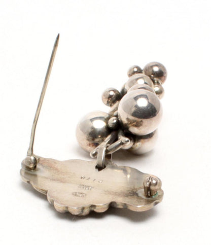 Georg Jensen ブローチ SV925 ムーンライトグレープ レディース ジョージジェンセン