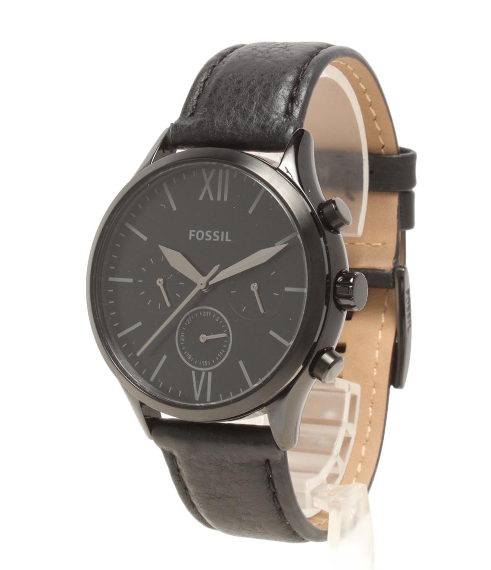 FOSSIL 腕時計 クオーツ ブラック BQ2364 メンズ フォッシル