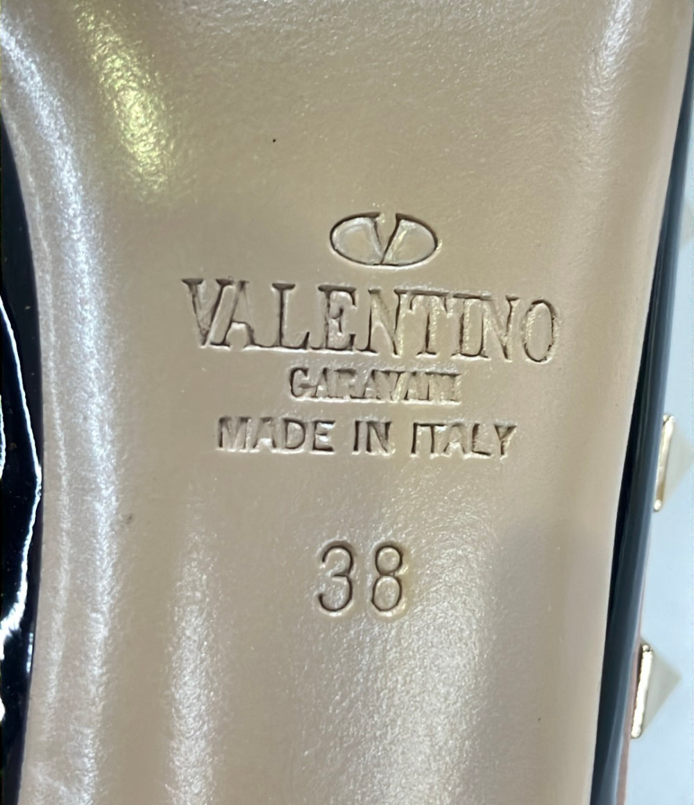 Valentino Garavani ストラップパンプス ロックスタッズ レディース SIZE 38 (24cm) ヴァレンティノ・ガラヴァーニ