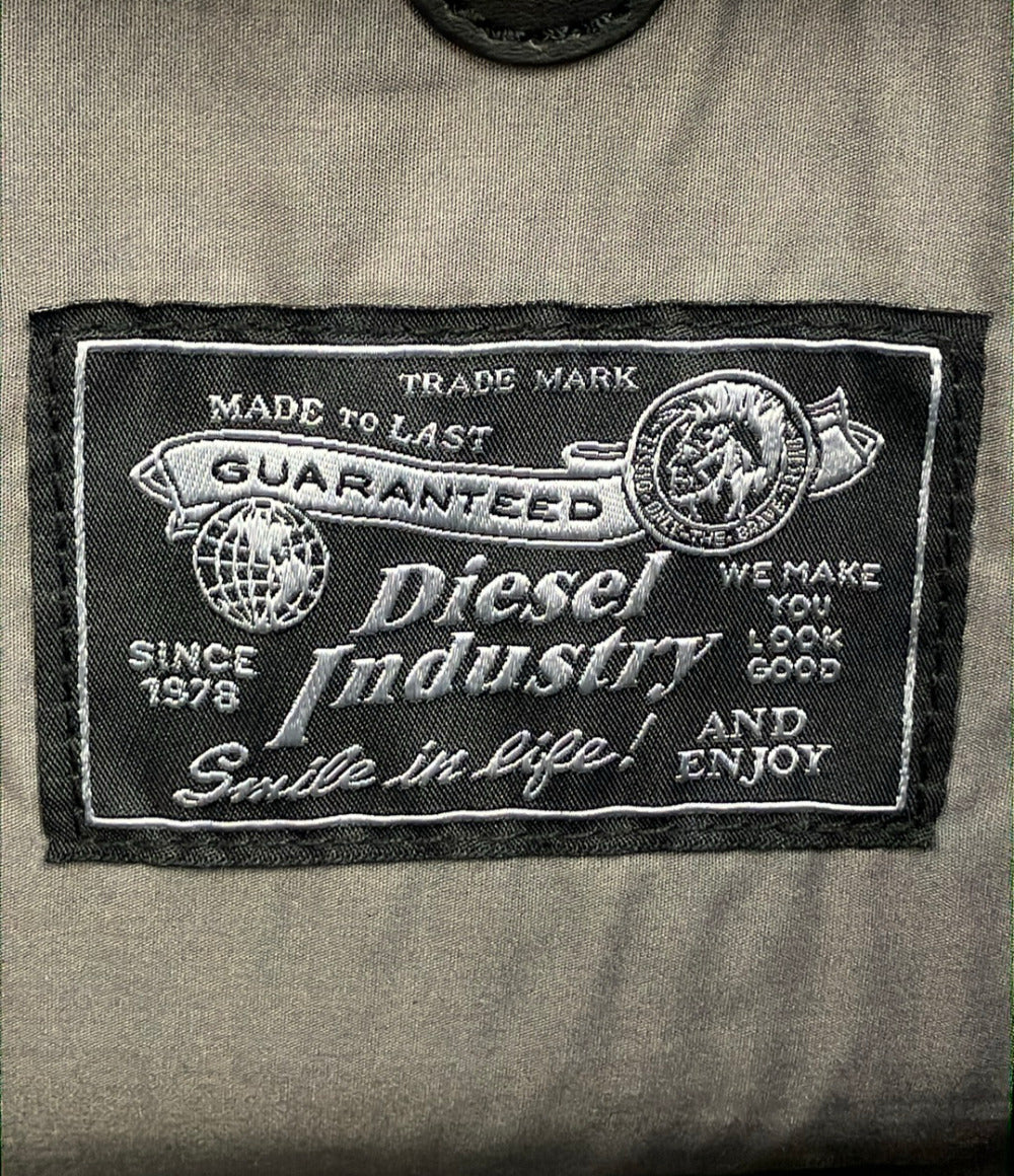 DIESEL 2way トートバッグ ショルダーバッグ 斜め掛け チェック柄 メンズ ディーゼル