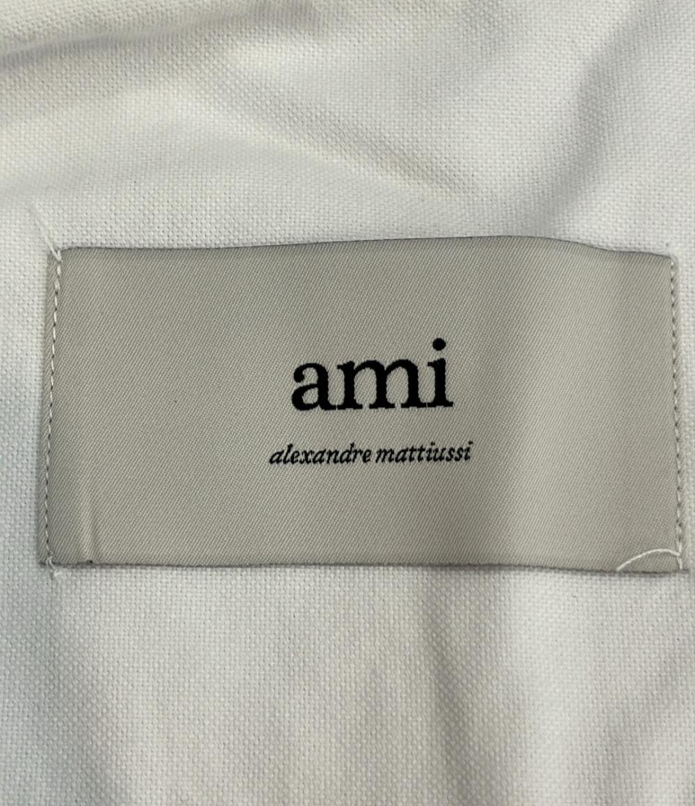 アミ アレクサンドル マテュッシ クロップドオーバーサイズシャツ メンズ SIZE M ami alexandre mattiussi