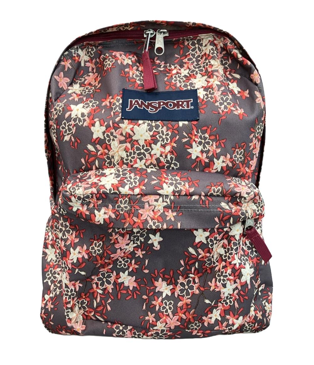 ジャンスポーツ サクラ柄ナイロンリュック ユニセックス JANSPORT