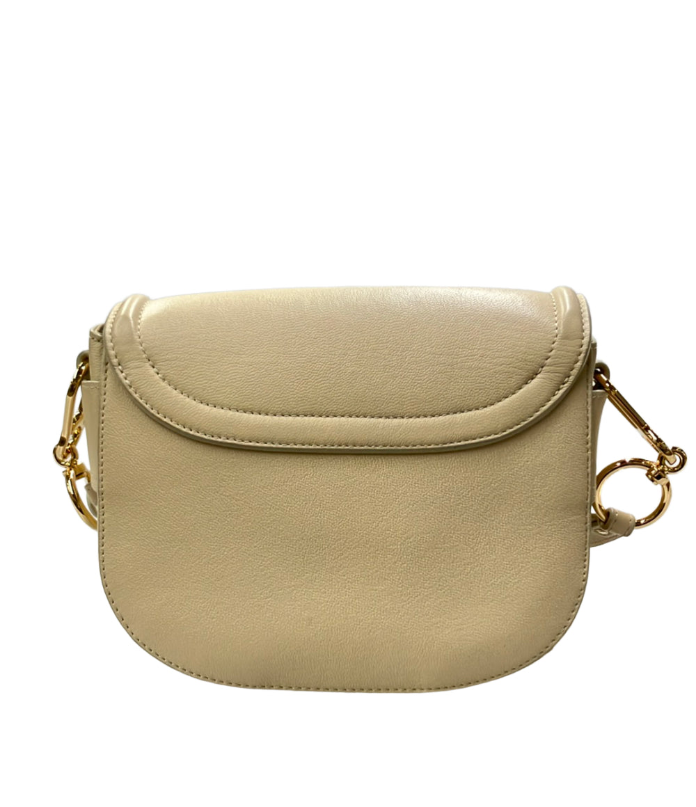 美品 SEE BY CHLOE ショルダーバッグ 斜め掛け レザー レディース シーバイクロエ