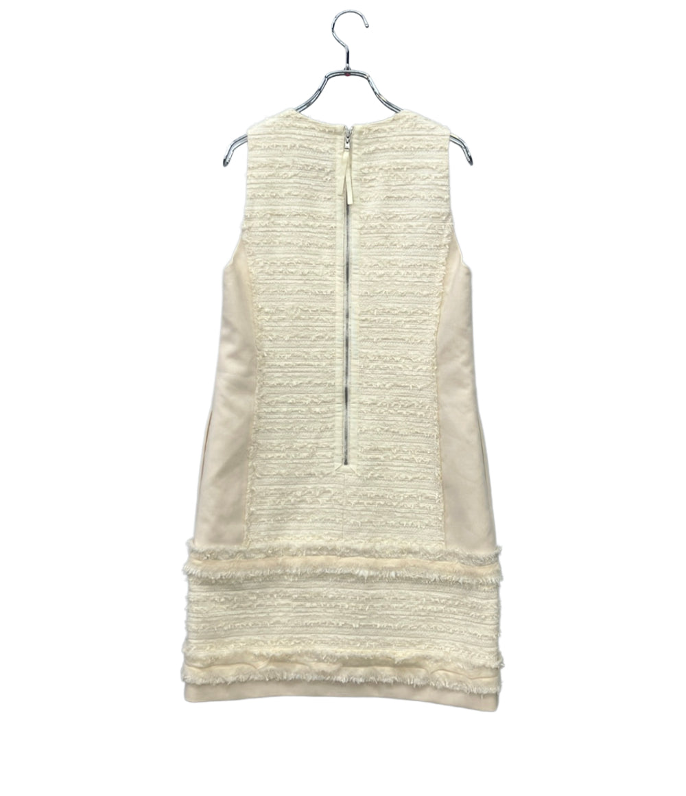 DAISY LIN for FOXEY ノースリーブワンピース バニラミルフィーユ 32884-DSOFE19M レディース SIZE 40 (M) デイジーリンフォクシー