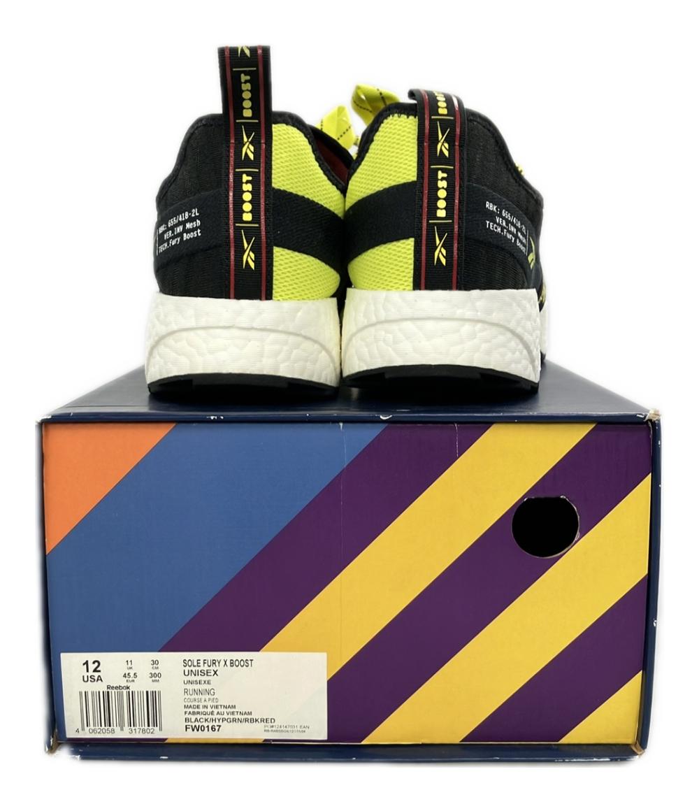 美品 リーボック アディダス ローカットスニーカー SOLE FURY X BOOST FW0167 メンズ SIZE 30.0 (XL) Reebok adidas