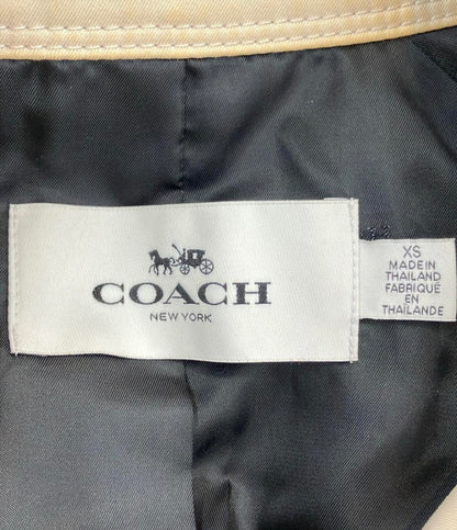 コーチ ショートトレンチコート メンズ COACH