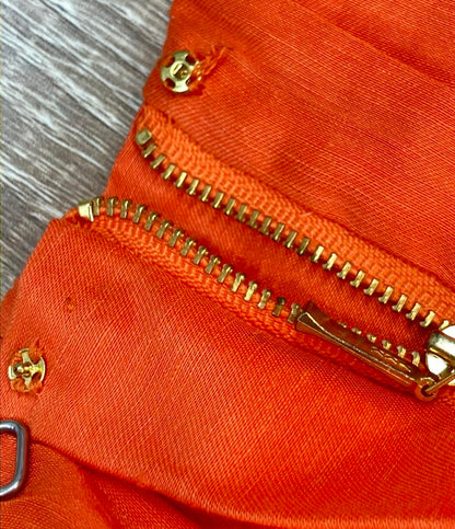 Aje ドレス リネン混紡 バックオープン パフスリーブ リボンタイ Cosette Tie Back Midi Dress 22RE5615 レディース SIZE 16 (XL) アジェ