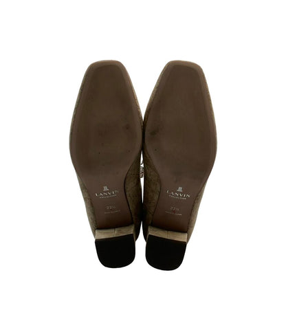 ランバン コレクション スクエアトゥパンプス チェーンモチーフ レディース SIZE 22 1/2 (S) LANVIN COLLECTION