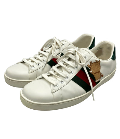 GUCCI ローカットスニーカー コラボ ドラえもん エース 655060 メンズ SIZE 8 1/2 グッチ