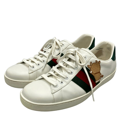 GUCCI ローカットスニーカー コラボ ドラえもん エース 655060 メンズ SIZE 8 1/2 グッチ