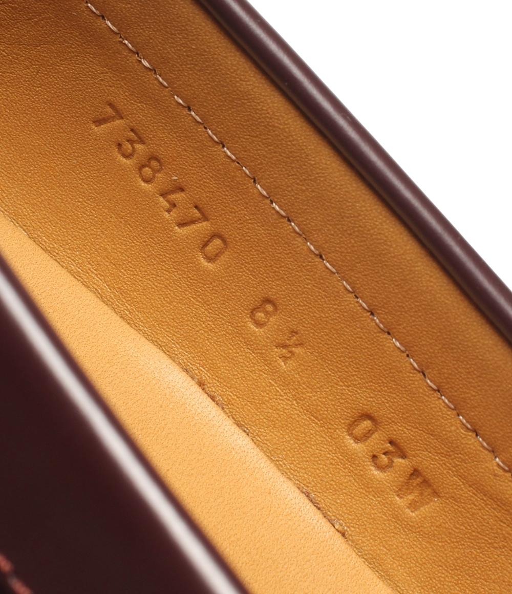 美品 GUCCI ローファー インターロッキング 738470 メンズ SIZE 8 1/2 (27.5cm) グッチ