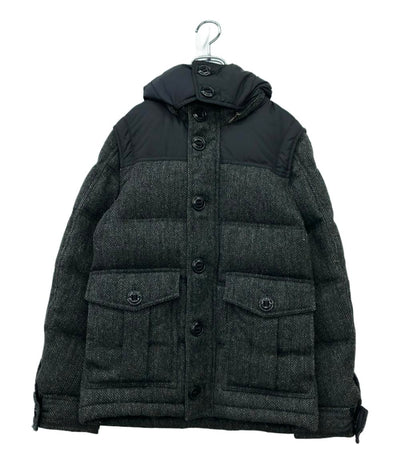 BURBERRY BLACK LABEL ダウンジャケット D1F20-819-06 メンズ SIZE M バーバリーブラックレーベル