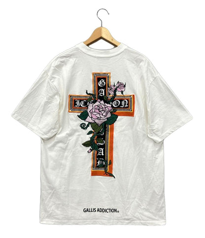 ガリスアディクション 半袖Tシャツ バック刺繍 メンズ SIZE 4 (XL) GALLIS ADDICTION