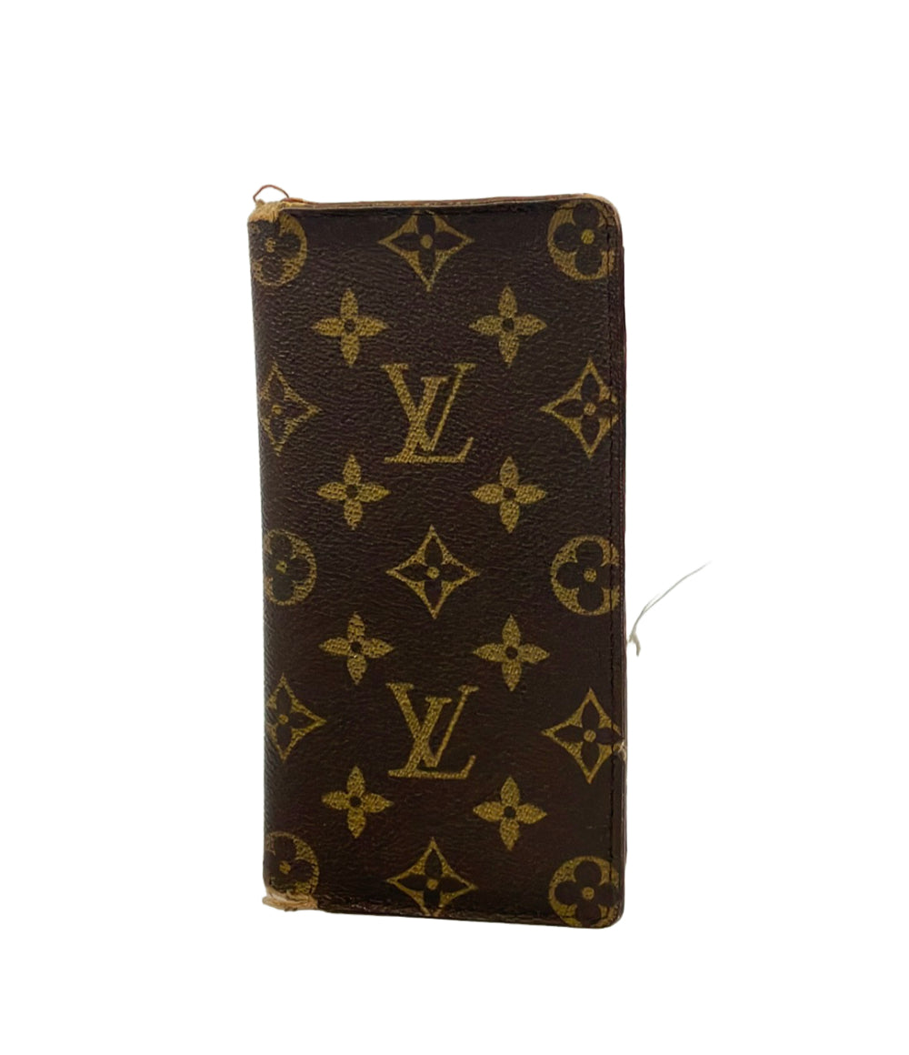 訳あり LOUIS VUITTON 長財布 ポルト バルール カルト クレディ モノグラム M61823 メンズ レディース ルイ・ヴィトン