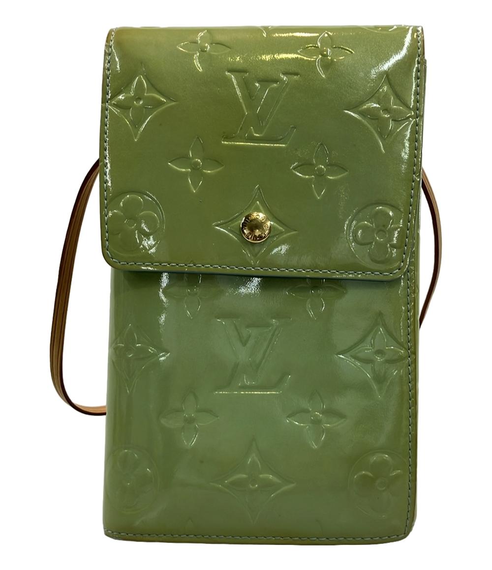 ルイ・ヴィトン ショルダーバッグ ウォレット モノグラム ヴェルニ M91074 レディース LOUIS VUITTON