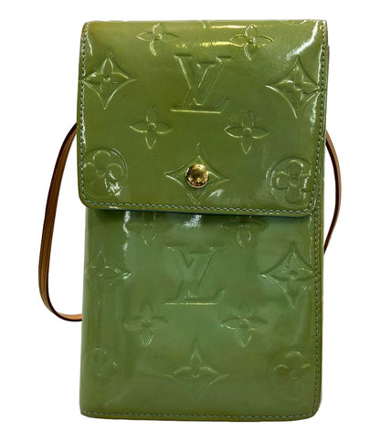 ルイ・ヴィトン ショルダーバッグ ウォレット モノグラム ヴェルニ M91074 レディース LOUIS VUITTON