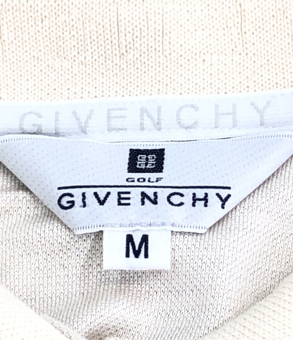 ジバンシー  ロゴ刺繍半袖ポロシャツ      レディース SIZE M (M) GIVENCHY