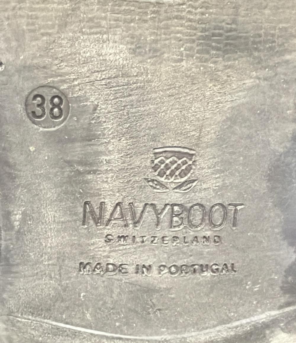 ショートブーツ レディース SIZE 38 (L) NAVYBOOT