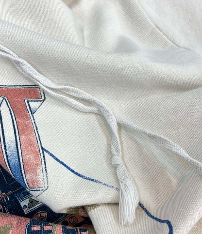 SAINT LAURENT PARIS スウェット ロボットプリント トレーナー ダメージ加工 メンズ SIZE S サンローランパリ