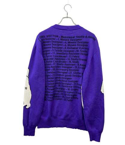 LOUIS VUITTON ジャガードニット 22AW RM222 ZLL HNN93W メンズ SIZE XL ルイ・ヴィトン